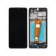 Replacement Lcd Screen Assembly for Samsung Galaxy A04 Black Original with Frame