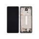 Replacement Lcd Screen Assembly for Samsung Galaxy A52 Black OLED with Frame 4G