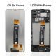Replacement Lcd for Samsung Galaxy A12 Nacho A127F Black Flex with frame Original
